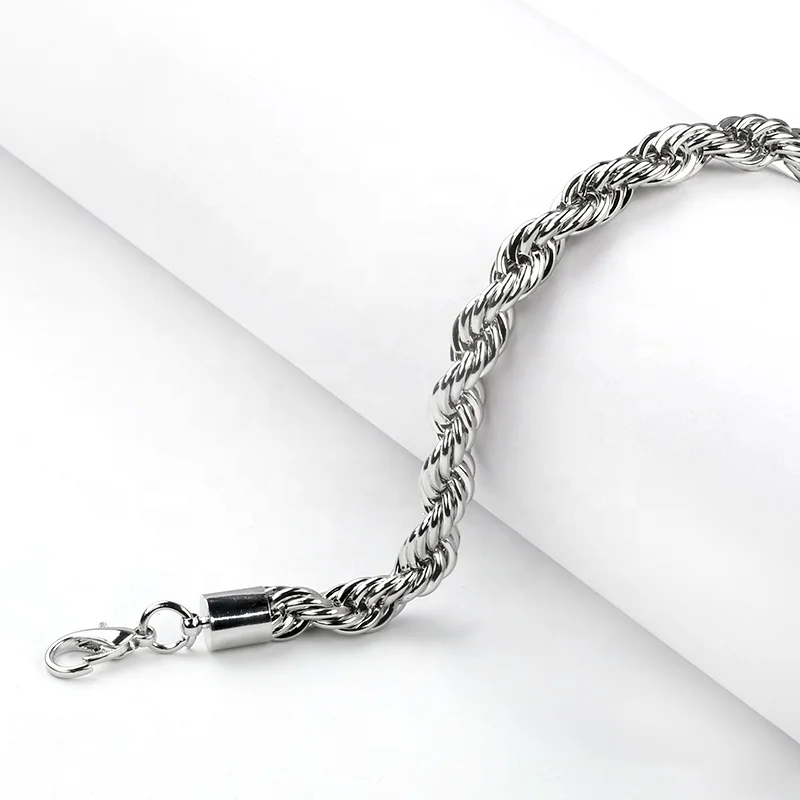 Hand-Forged Braided Pure Iron Bracelet