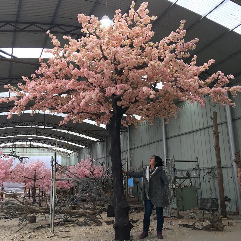 
Ornamental fake 5 meter artificial japanese cherry blossom tree 