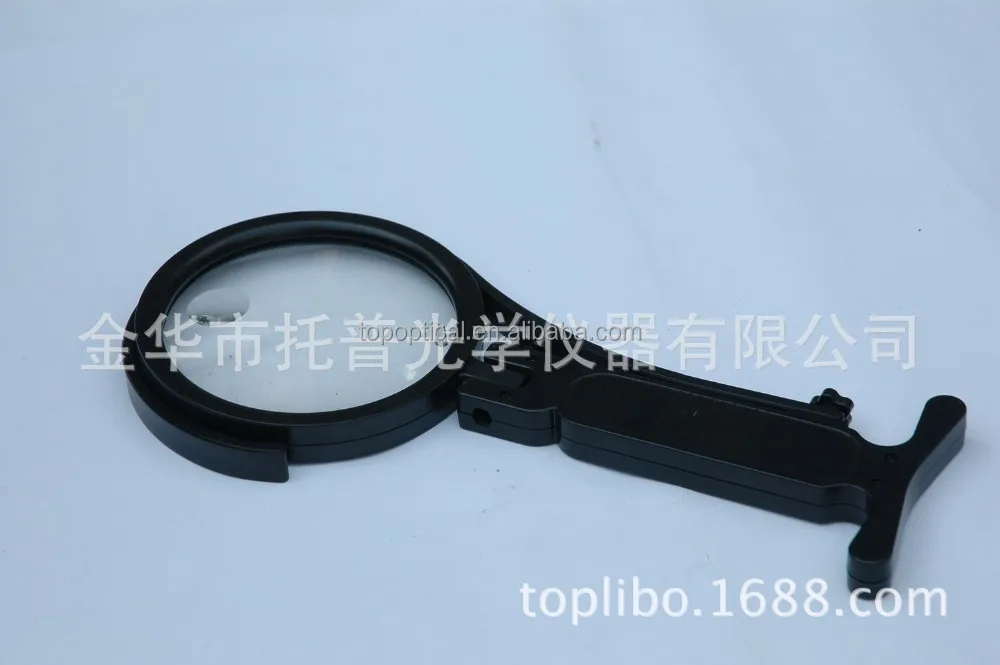 Good Quality suspension hand free embroidery magnifier ,Magnifying Loupe for reading Newspaper