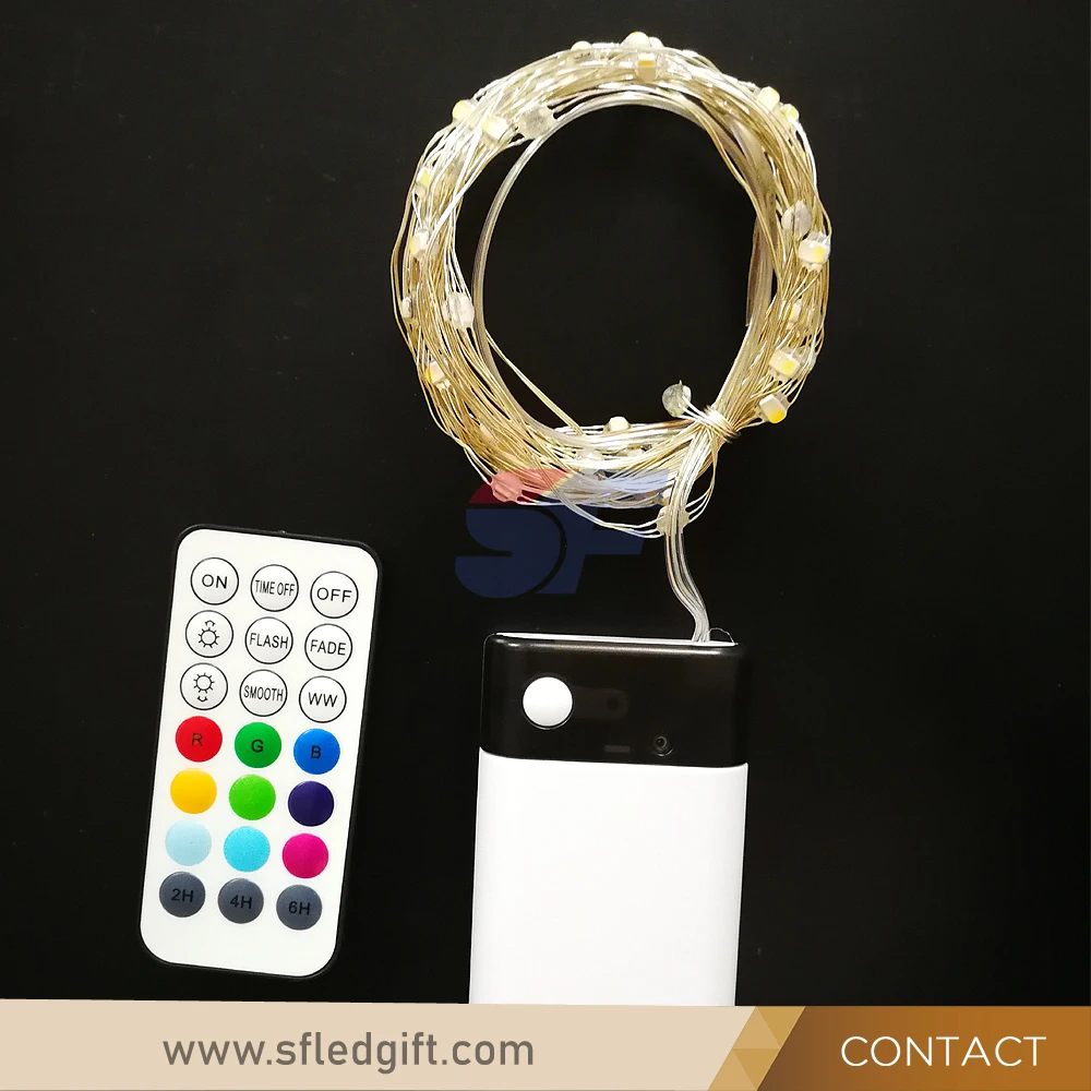 Christmas Outdoor RGBW LED String Lights