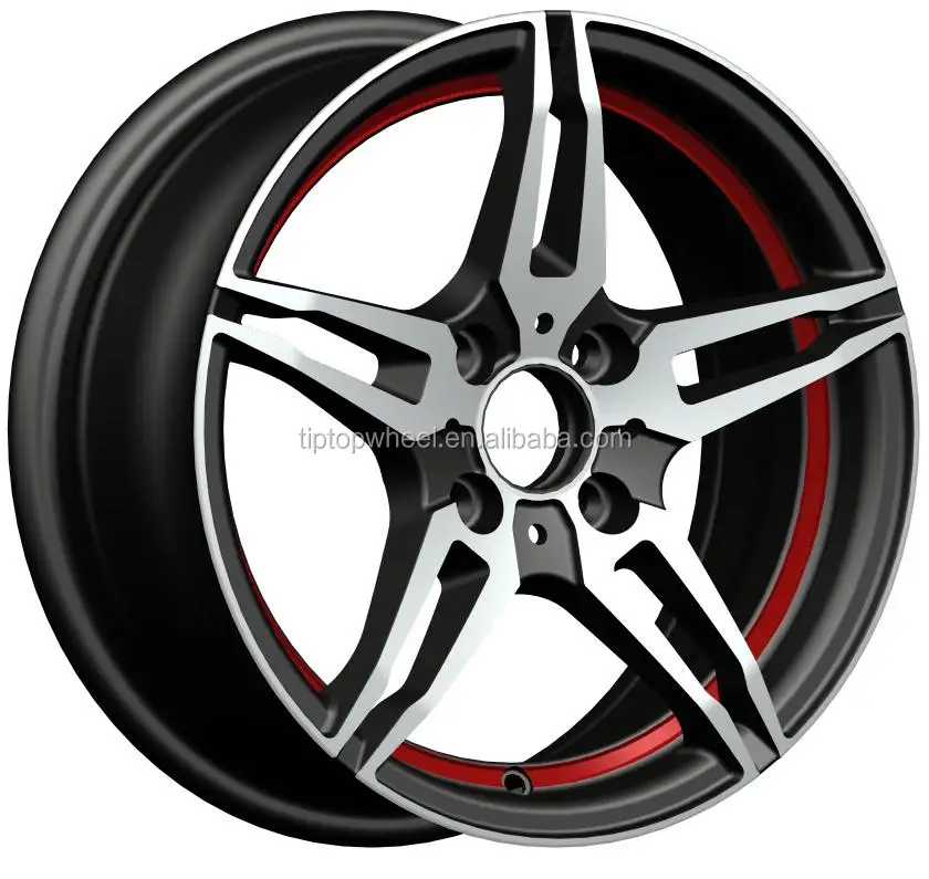 Factory direct rims 14 15 16 17 18 inch sales alloy car rims made in China