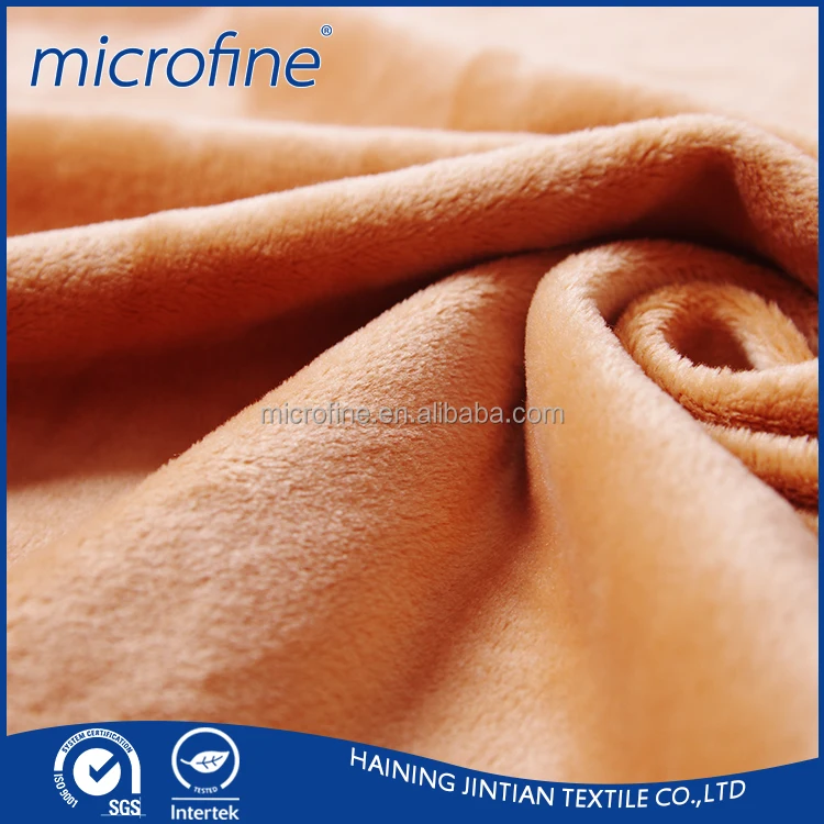 Гладкокрашеные полиэстер раздавил бархат диван обивочные ткани для дивана