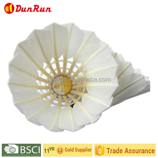 Indoor Outdoor Sport Products Badminton Feather Cock Shuttlecock