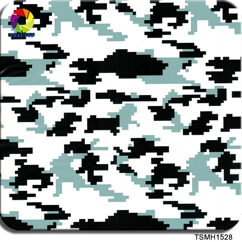 TSAUTOP 0.5/1m Width Camo Aqua Dip Graphics Cool Hydro Dipping Print Your Own Hydrographic Film