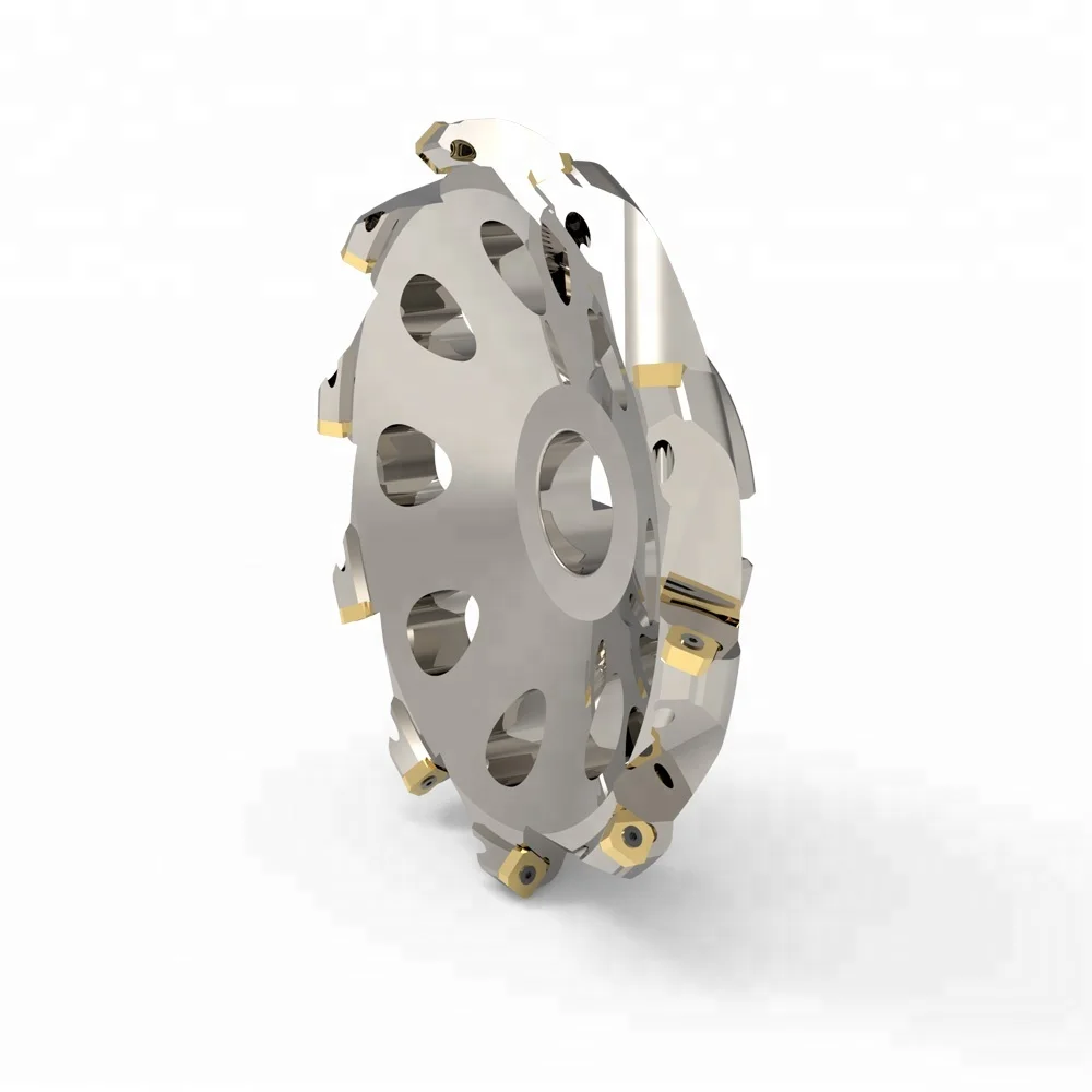 KM 45 degree/indexable Face Mill/CNC milling cutter/for aluminum, connection dia 22mm, cutting dia 50mm