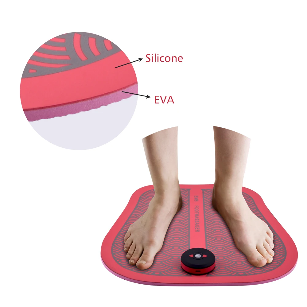 2023  Health Care Products Best Pain relief EMS  Foot Massage Electronic Foldable   Foot Massage Mat
