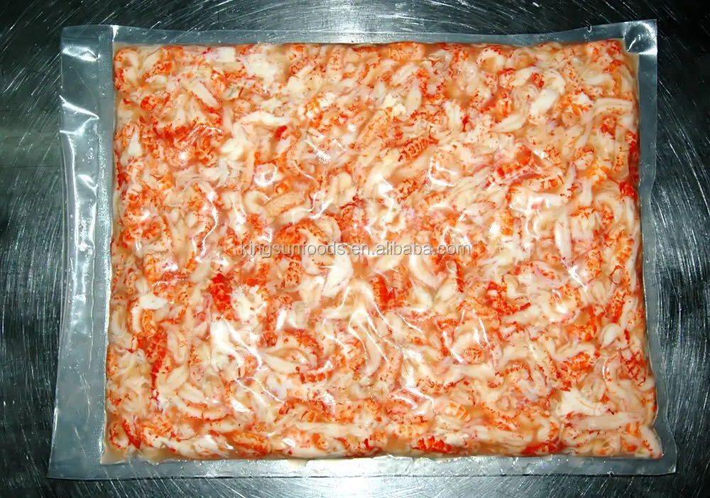 Frozen Crawfish lobster tails meat