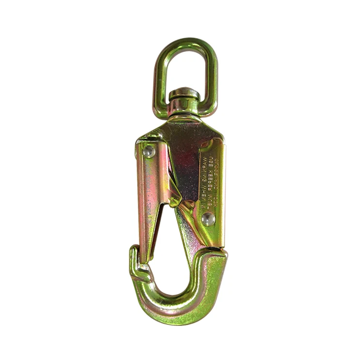 New design CE climbing carabiner heavy duty swivel trigger snap hook High quality Swivel Snap Hook