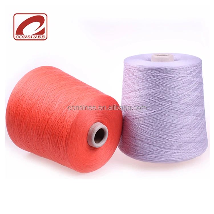 Consinee stock service 90% Mer.Wool 10% Cashmere worsted spun yarn