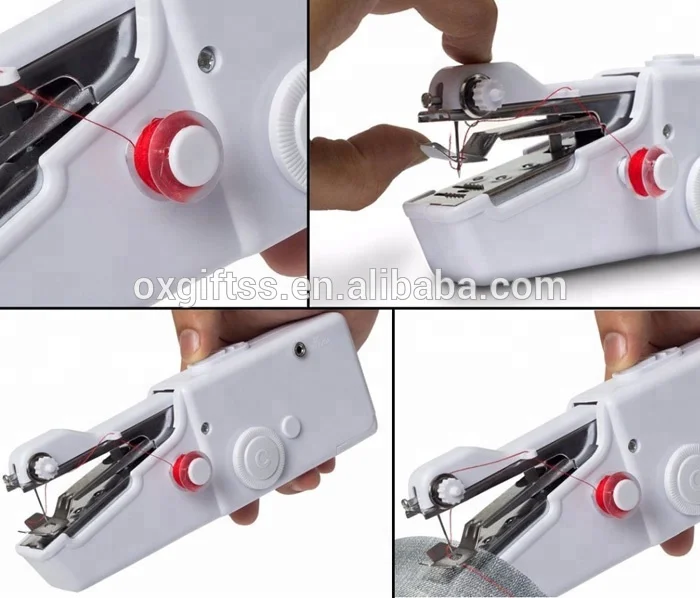 OXGIFT Wholesale Portable Hand held mini sewing machine household