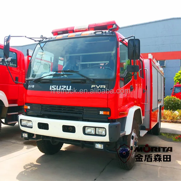 Factory-direct Sale 4x2 Drive Light Duty Isuzu Firefighting Tanker Fire Truck Good price