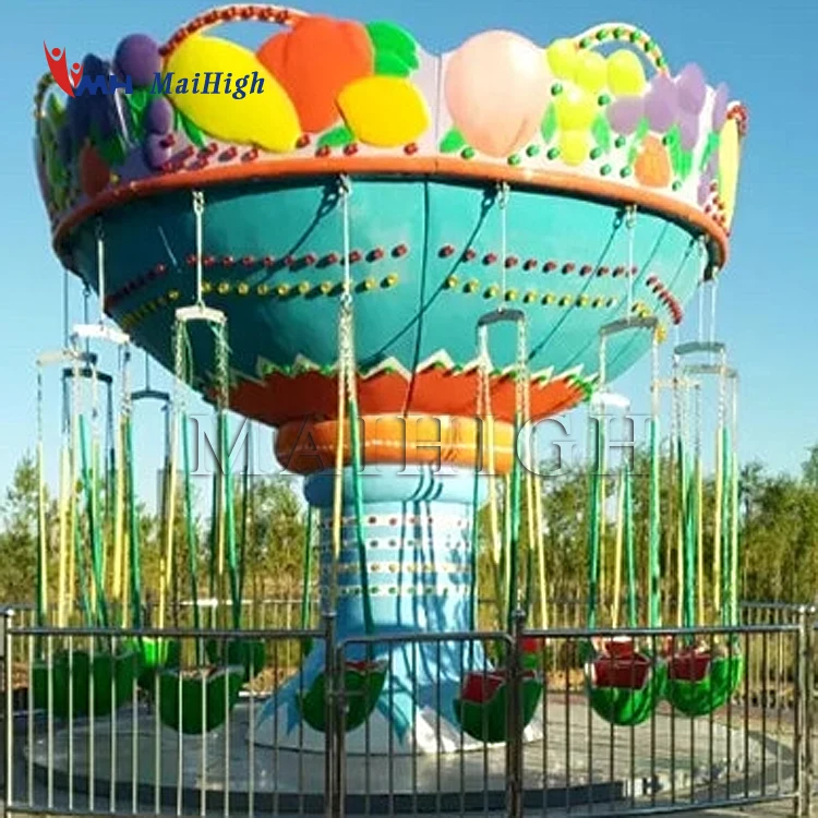Carnival games children equipment watermelon flying chair for sale