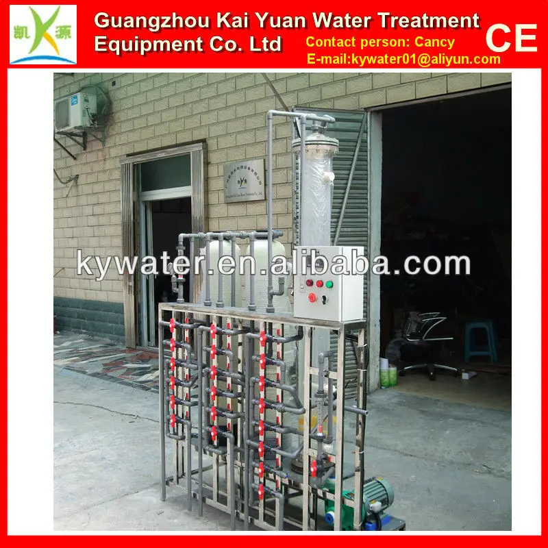 500l/h ионита системы промышленных деминерализованной воды очищенная машины