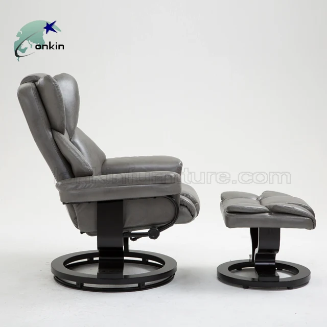 High End Recliner Sofa with Ottoman Leather Recliner Chair Recliner Sofa