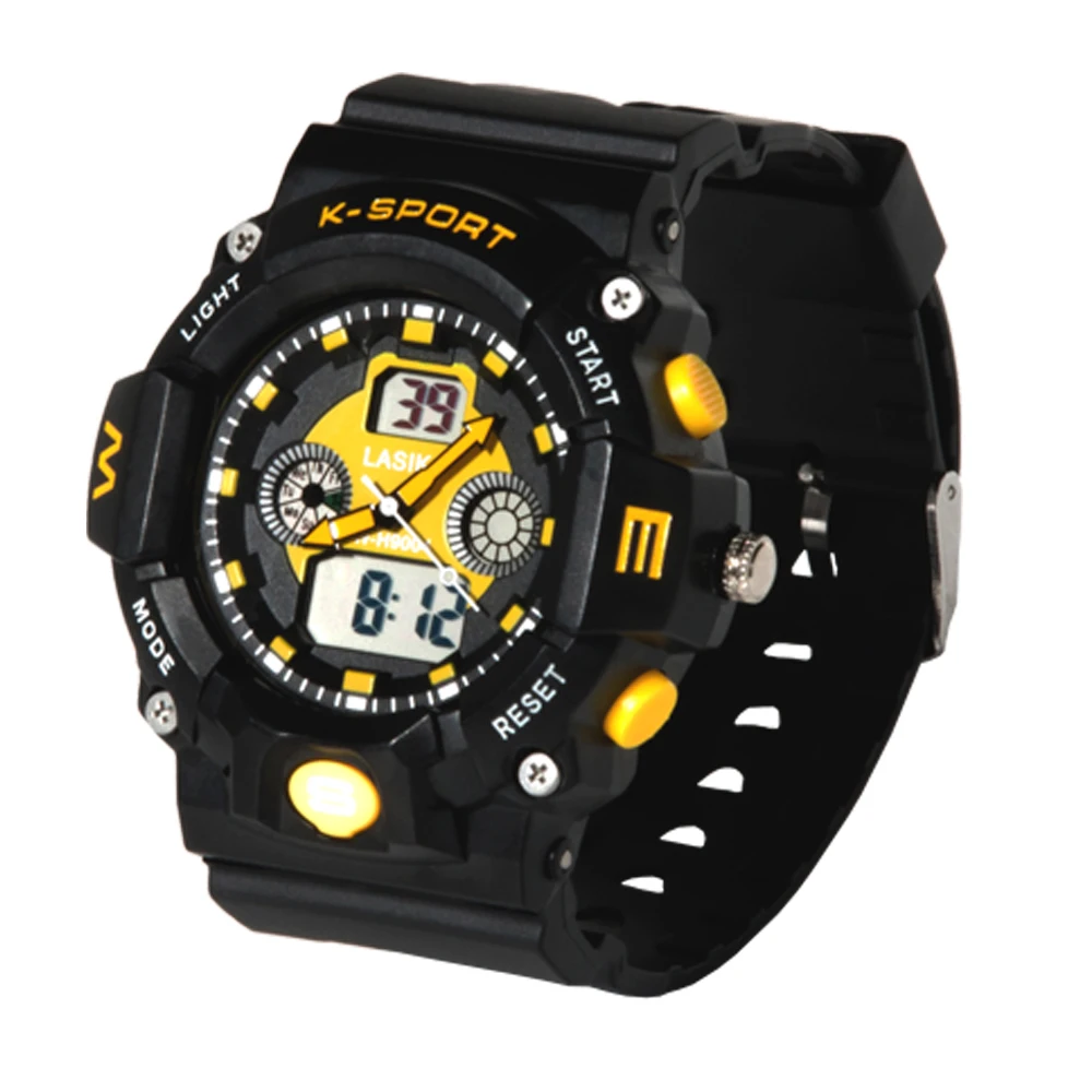 Test dual time men sport watch in electronics new watches
