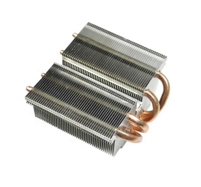 CPU Cooler aluminum heatsink with 4 pieces heatpipe