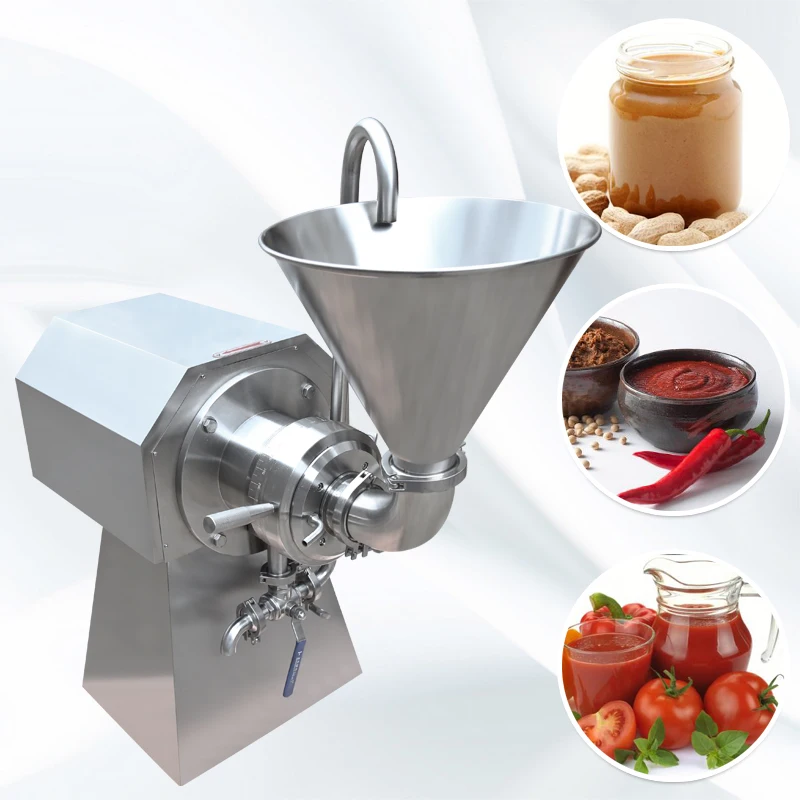 Пищевой арахисовое кунжутное миндаля Фрукты Яблоко Jam масло коллоидная мельница