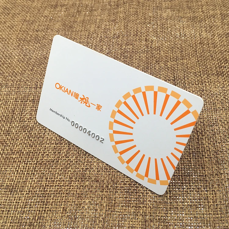 PVC RFID Card for Car Warranty or Vehicle Door Access Control Key Card Fully Printed Proximity Chip 125 Khz Plastic ISO9001 ZDF