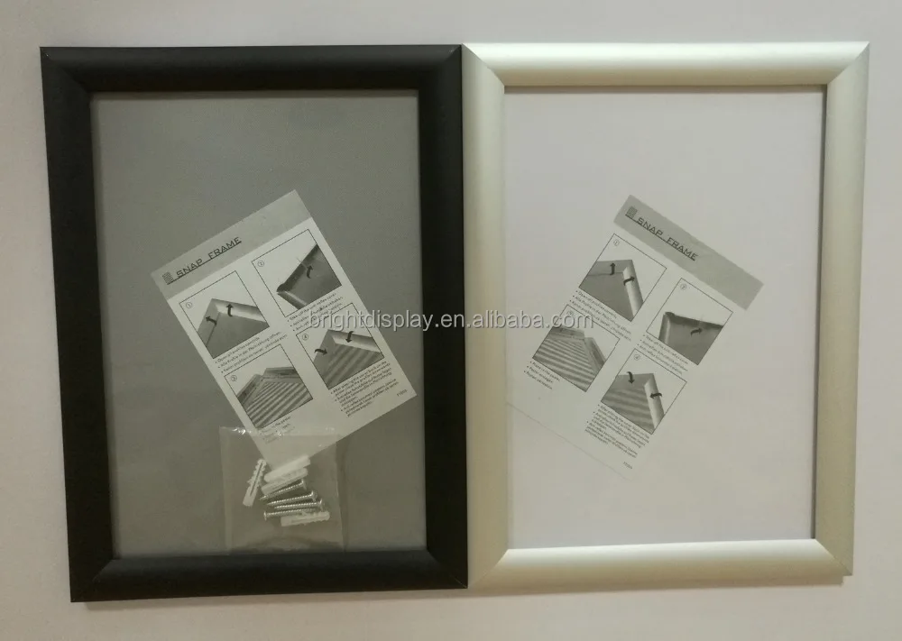 New model 25mm Aluminium clip frame,Poster frame A1/ A2/ A3/ A4