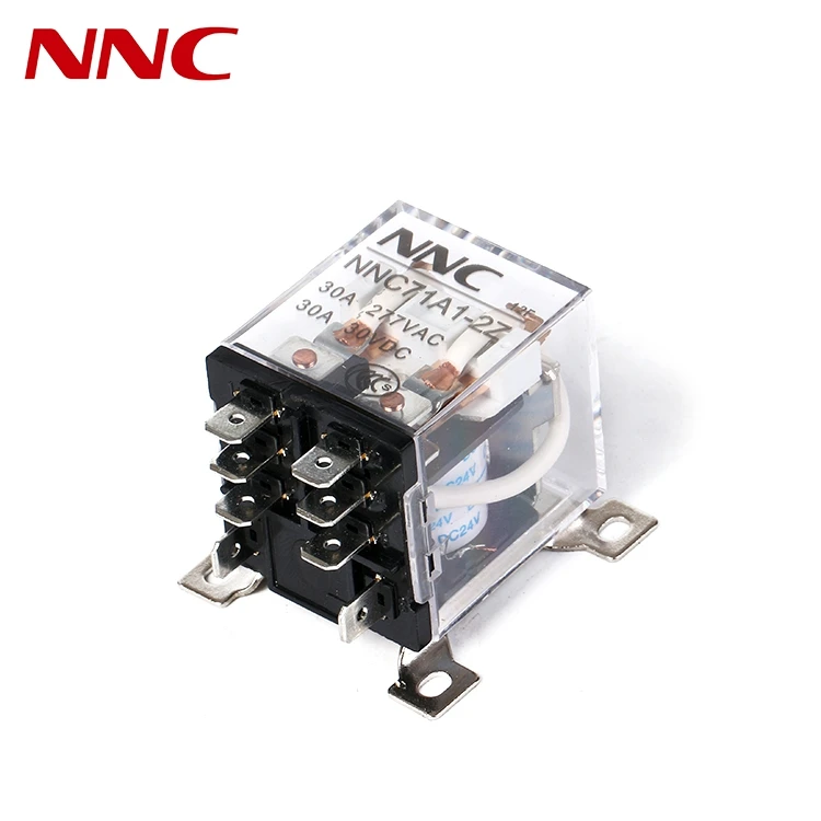 Горячая Распродажа, высокая мощность CE 30A прозрачное реле мощности 12V NNC71A1-2Z(IQX-12F) с 8 контактами