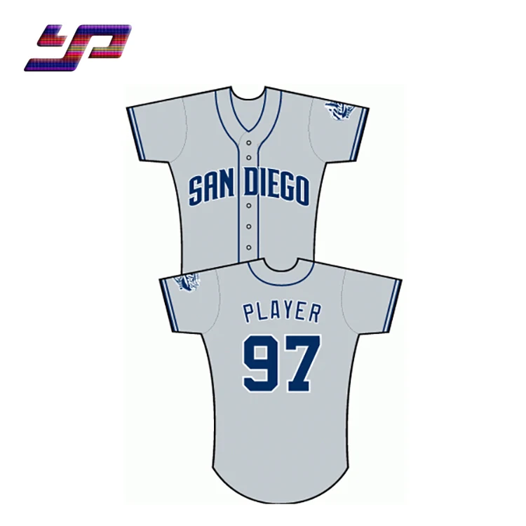 Oem Striped Team Baseball Jersey men shirt Custom print baseball uniform Sublimation Baseball Jersey For Sale