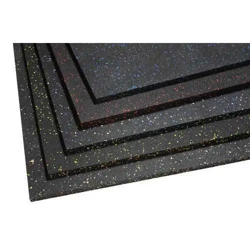 2018 Factory Price Non-toxic Rubber Gym Floor Mat for Fitness Center