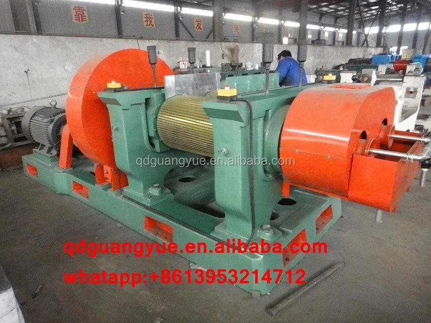 XKP-560 двойной ролик для резиновой крошки пиролиза отходов шин для резиновой крошки