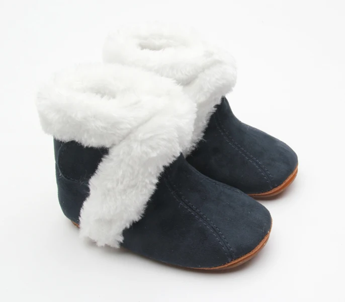 Manufacturer Children Plush Winter Boots Warm Baby Toddler Snow Boots For Indoor