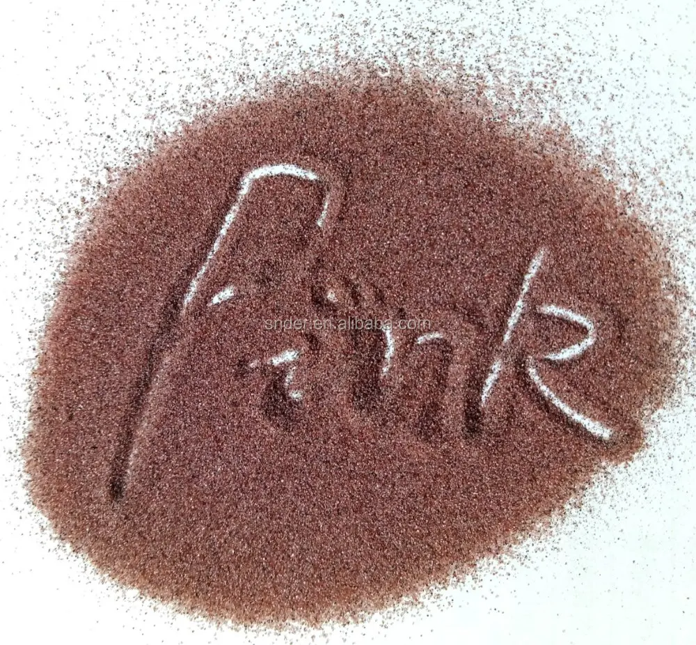 Water & Liquids Filtration Blasting Abrasive 80 Mesh Pink Garnet Sand