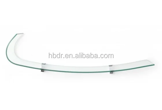 
Tempered glass shelf for bathroom, glass shelves for hotel and home 