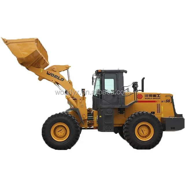 WORLD W156 front end wheel loader price list, 17000kg Operating weight