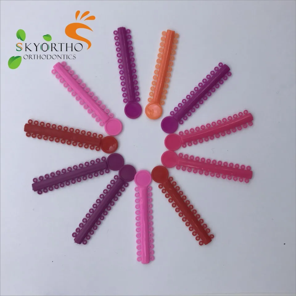 Dental Orthodontic Elastic Ligature Tie/Power Chain/Rubber band