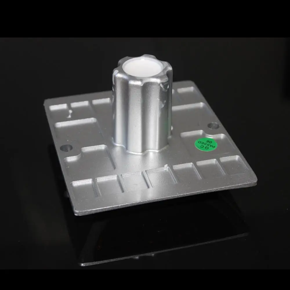 Aluminum cat eye red flashing light solar led road stud