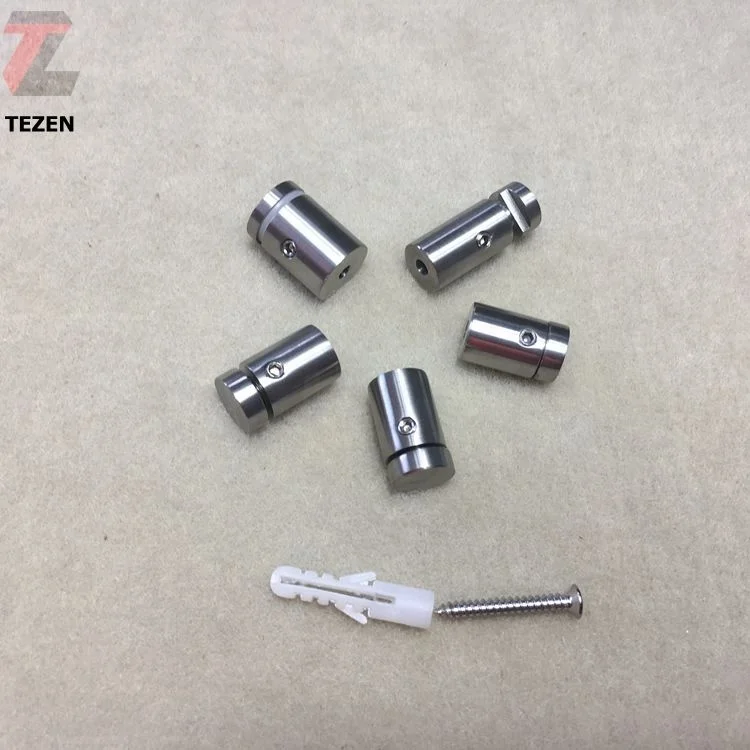 Edge Grip Standoffs round 19mm diameter for 6-10mm glass