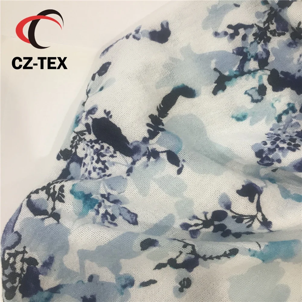 
2021 new design fashion fabrics pure cotton gauze fabric print 