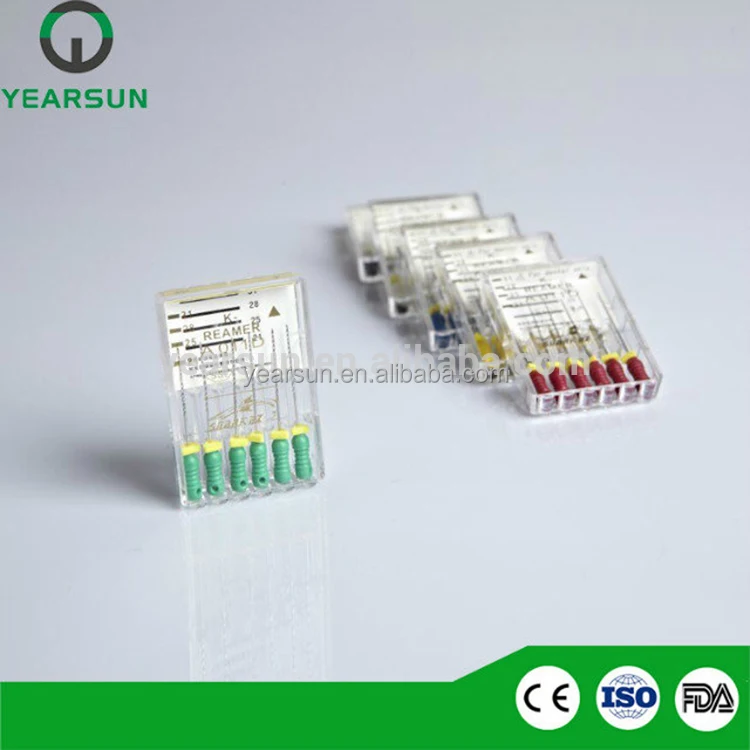 Wholesale stainless steel 21mm/25mm #15-40 root canal dental endodontic K files/H files/Reamers