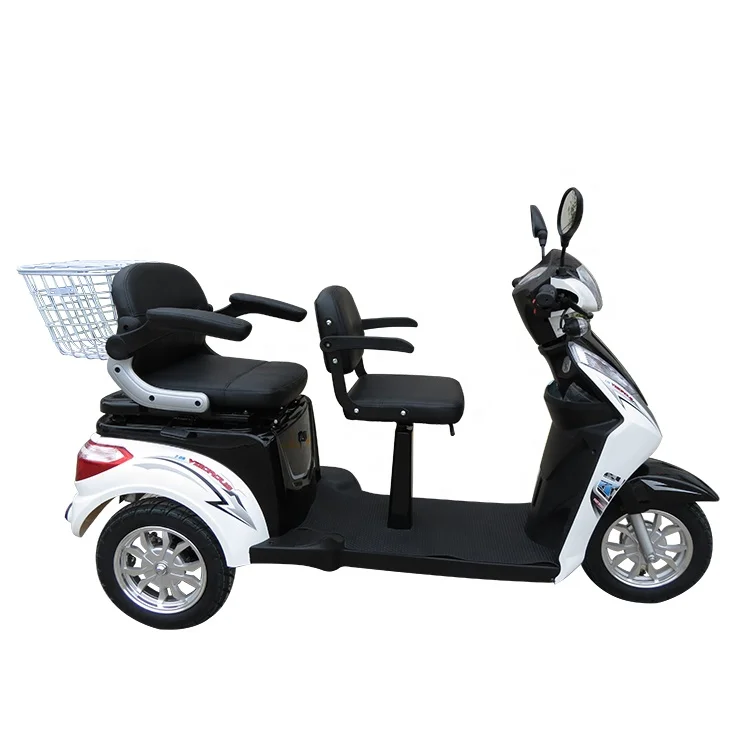 VISTA-L2 EEC утвержден инвалидные кресла-2 сиденья способный преодолевать Броды для взрослых 3 колеса китайский Электрический