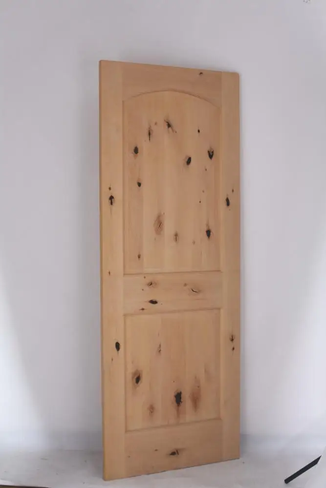 Commercial Interior Pine Solid Wooden Door for apartment
