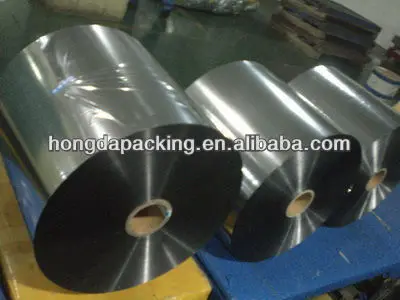 Пленка ПК BOPP ПЭТ ПП Серебряная металлизированная пленка, пленка для ламинирования