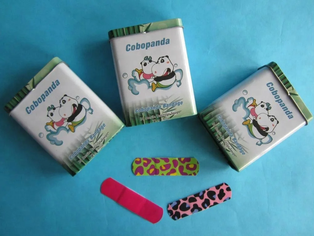 Popular Medical Adhesive bandage Wound plaster custom color  band aid kid