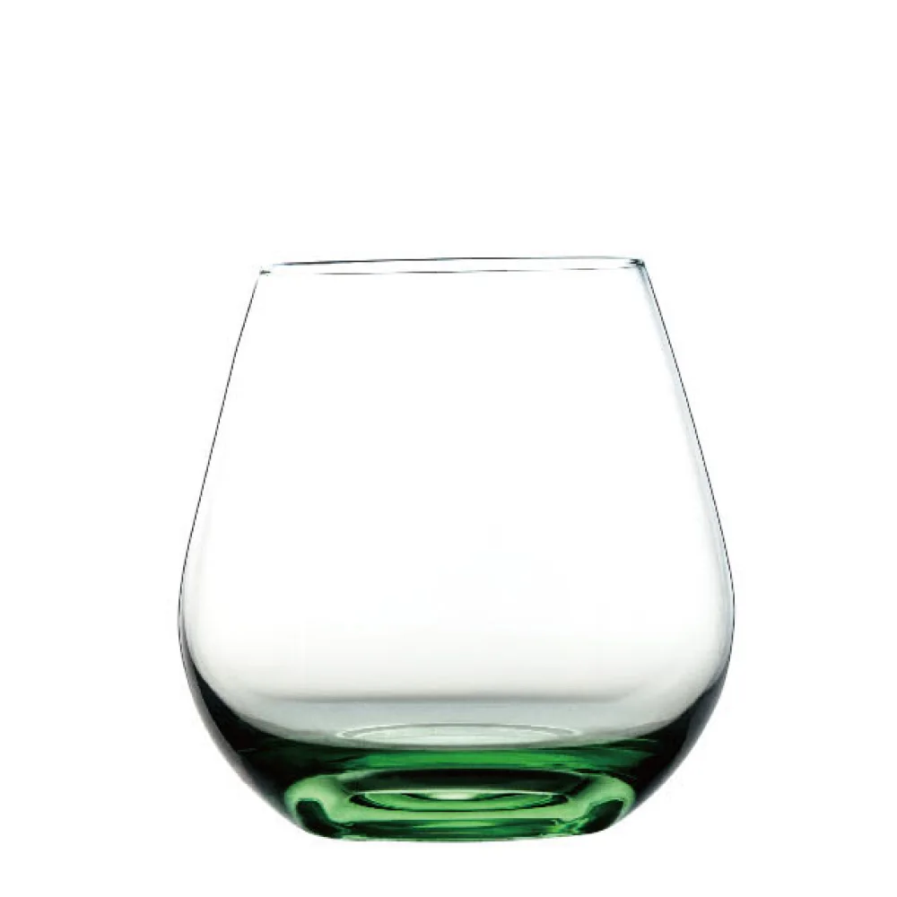 380ML Crystal stemless glass heat resistant water drinking glasses
