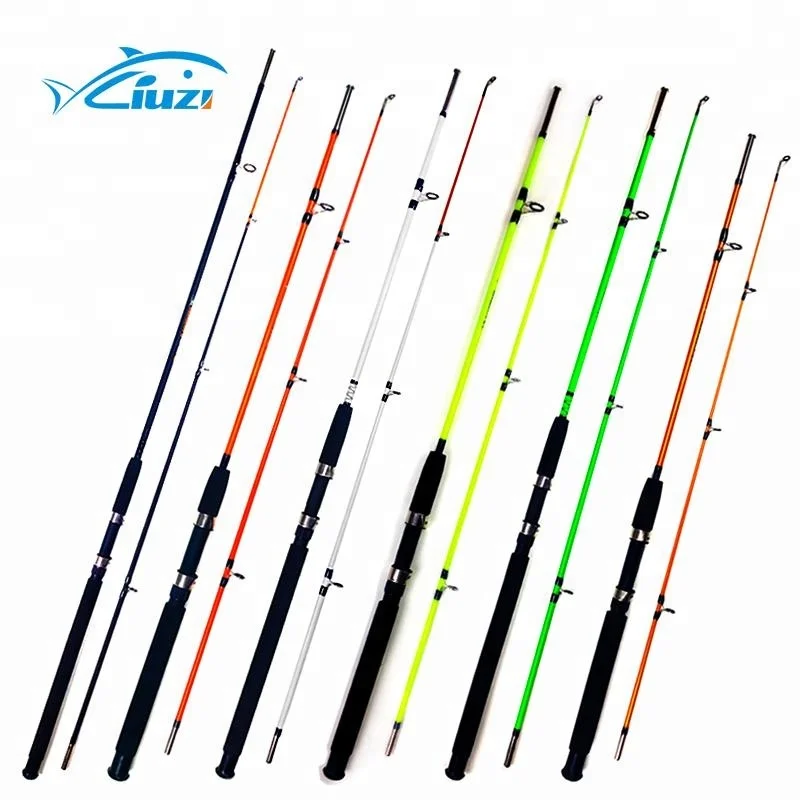 Solid Insert Fishing Rod 2 Sections Solid Super Hard Fishing Rod Highway Fishing Rod Wholesale