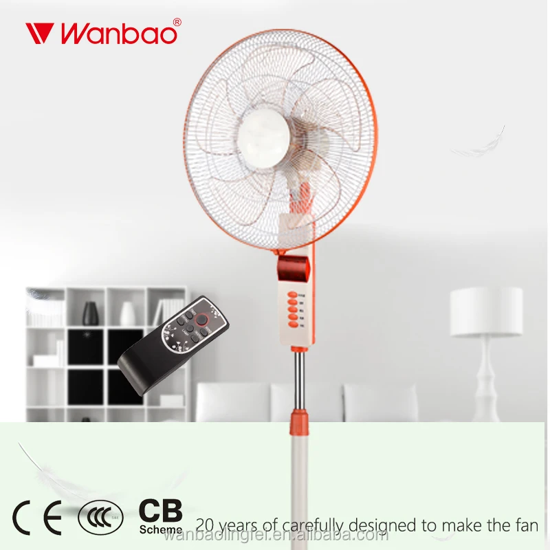 New model 18 inch copper motor cooling fan with remote control