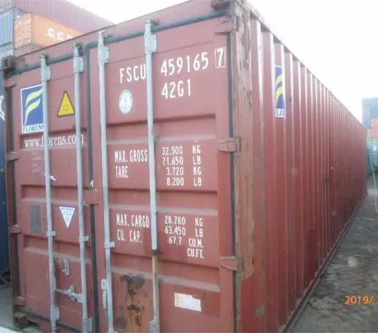 Cheap Used Shipping Container 20ft 40ft Second Hand container