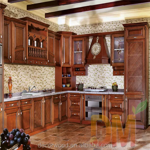 Best Antique american standard solid wood kitchen cabinet