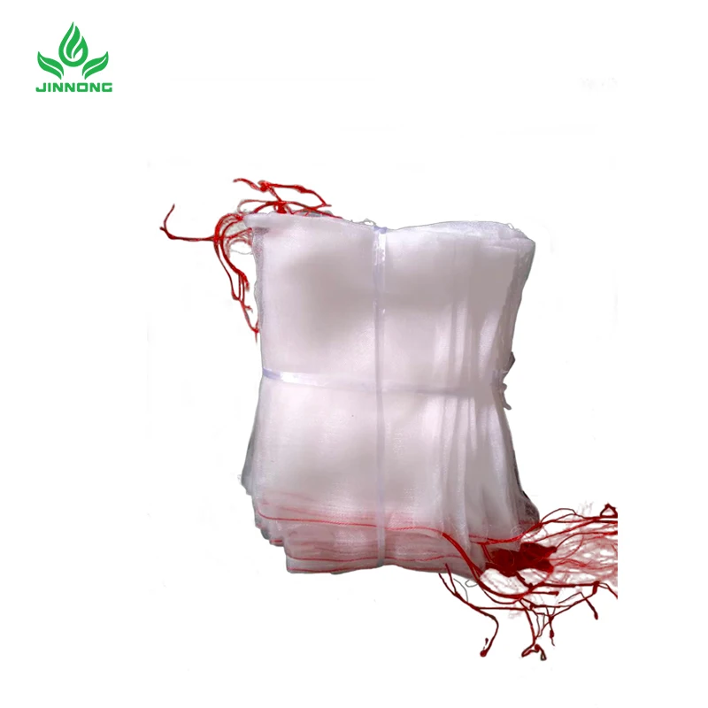 Cultivation Net Bag 90mesh Garden Insect Net Anti Pests Bird Fly Colander Drawstring Nylon Mesh Net Bag