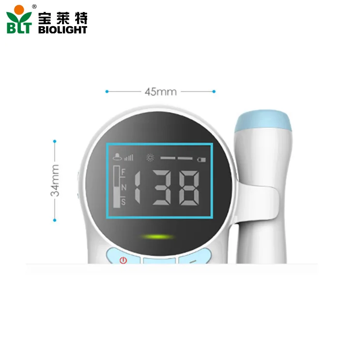 
CE ISO13485 approved pregnant fetal heart monitor doppler 