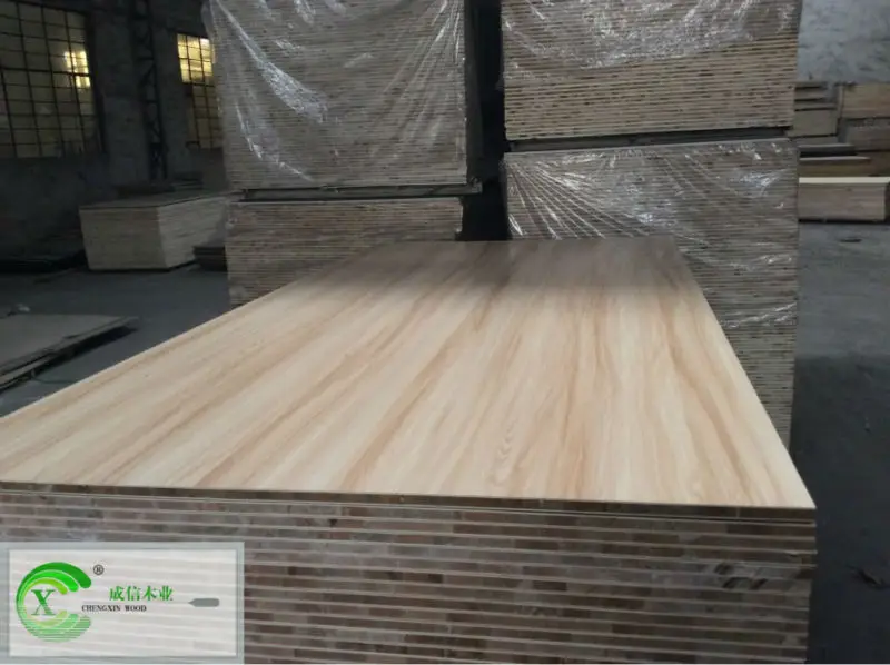 
Poplar, Pine, Paulownia or Falcata Core Block Board/Blockboard 