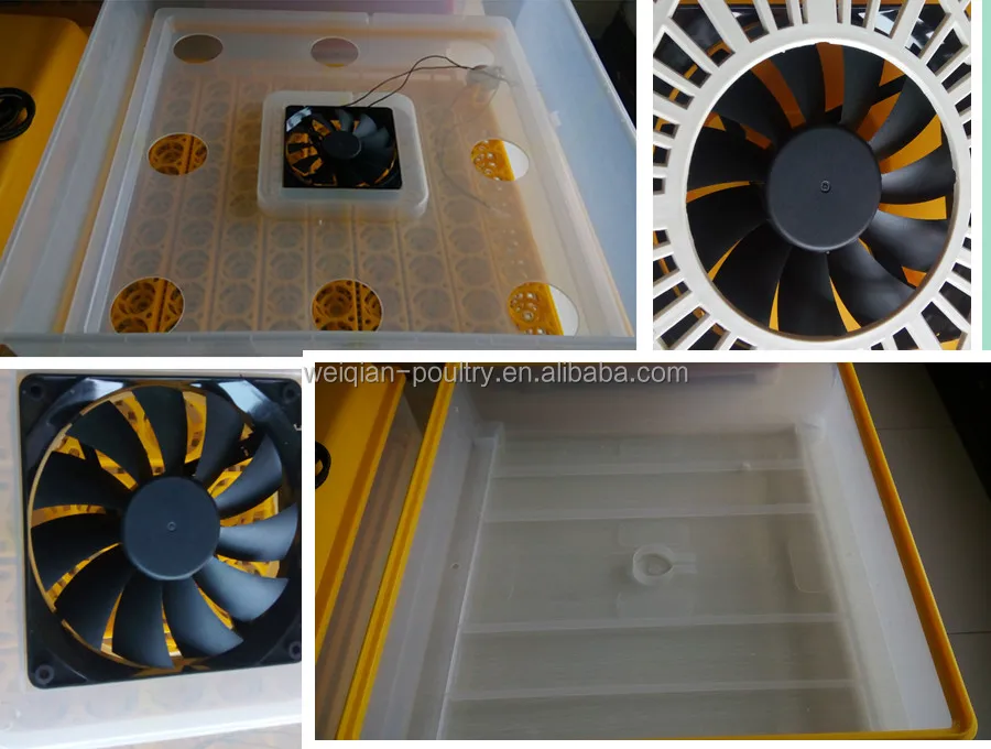 196 chicken egg incubator hatcher automatic machine with CE certification for sale