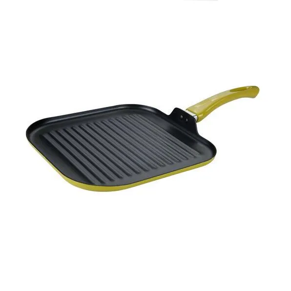 Wholesale hot sale Non-stick Aluminum Square grill pan High Quality Aluminum Square Griddle Frying Pan america steak frying pan